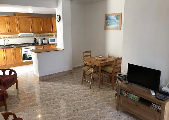 Torrevieja, La Torreta Ground Floor Apartment With Large Private Patio Garden